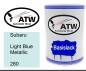 Preview: Subaru, Light Blue Metallic, 280: 500ml Lackdose, von ATW Autoteile West.